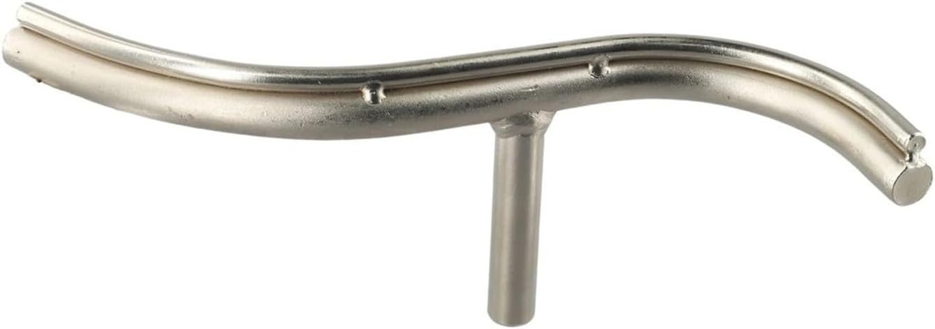 Curved Lathe Tool Rest 16mm for Wood Turning Special-Shaped Bowl Tool Holder Stainless Steel 30cm Smooth Hardened Top 1 Piece