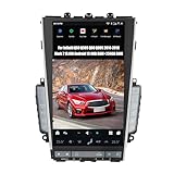 AUCARAUTO AuCar 2025 Latest Mark 7 Android 13 Car Radio for Infiniti Q50 Q50S Q60 Q60S 2014-2019, 13.6 Inch New T-Style Car Head Unit GPS Navigation Multimedia Stereo Video Player 8GB RAM 256GB ROM