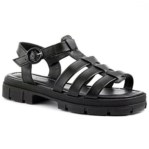 Sandália Moleca R.5475-102 Cor:Preto;Tamanho:39;Gênero:Feminino