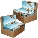 ✔ ENTRETIEN FACILE : Très faciles à mettre et à enlever, ces housses sont idéales pour les familles avec enfants et animaux. Lavables en machine à l'eau froide avec des couleurs similaires, elles utilisent une lessive douce. Ne pas repasser ni blanchir. Séchage en machine à basse température, en les retirant rapidement du sèche-linge.