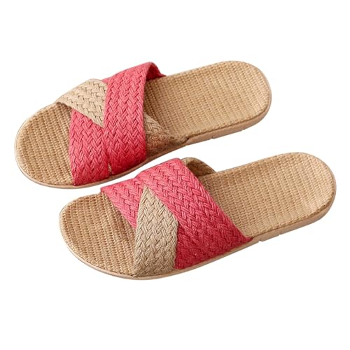 Espadrilles en lin légères pour un été décontracté à la maison