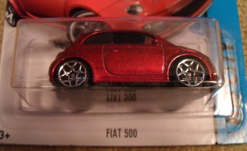 Hot Wheels 2014 HW City Fiat 500 25/250 miniatura 2