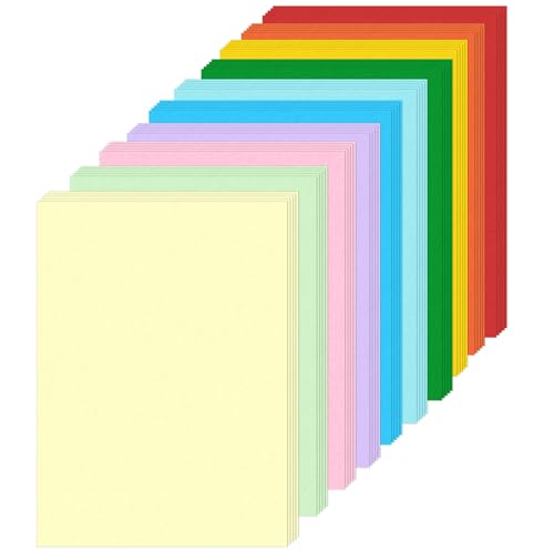 50 PCS Colored Poster Board,42*30cm Posterboard Large, A3