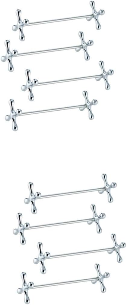 Cabilock 8pcs Chopstick Rack Stand Holder Support for Reusable Silverware Chopsticks Spoons Forks Material Home Kitchen Decor