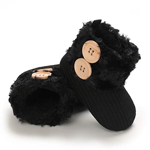 COSANKIM Newborn Baby Girls Boys Boots Soft Anti-Slip Sole Warm Winter Snow Booties Toddler Infant Prewalker Shoes3