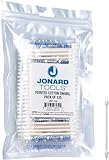 Jonard Tools CWP-125 Pointed Cotton Swabs for Detailed Cleaning Delicate Fiber Optic Equipment and V-Grooves, Pack of 125