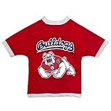 NCAA Fresno State Bulldogs Athletic Mesh Dog Jersey, X-Large