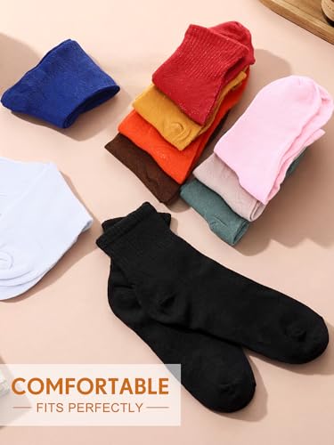 Image of Tarpop 100 Pairs Bulk Mens Socks Moisture Wicking Casual Sports Ankle Socks for Homeless Unisex Adult Men Women