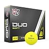 WILSON Staff Duo Soft Golf Balls – 12 Pack, Yellow
