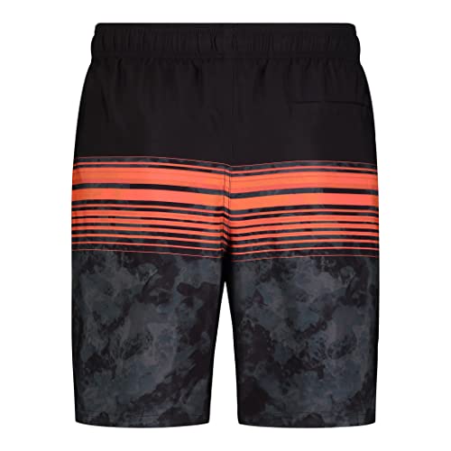Under Armour Men's Standard Swim Trunks, Shorts With Drawstring Closure & Elastic Waistband, Black Seafoam Camo #TOP2