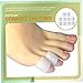 Healifty 30pcs Toe Sleeves Protectors Gel Toe Separators for Comfortable Fit Washable Reusable for Active Lifestyles and Daily Use