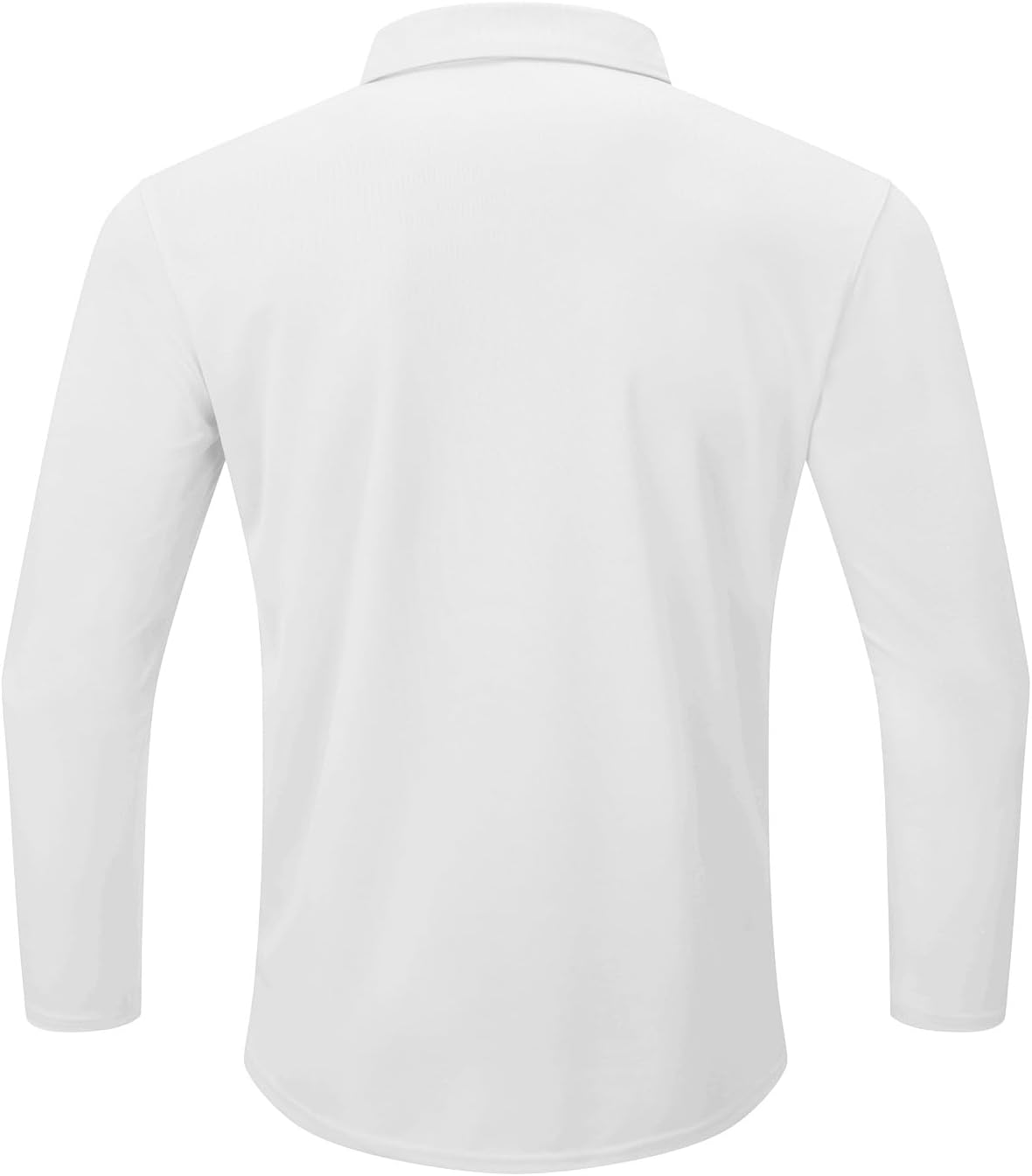 Men Polo Shirts Long Sleeve Moisture Wicking Dry Fit Performance Tactical Shirt Collared Casual Golf Tennis Shirt - Image 4