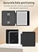 for Kobo Libra Colour/Libra 2 eReader 7 Inch Case with Wrist Strap and Auto Sleep/Wake, Shock-Proof & Scratch-Resistant (Black)