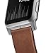 NOMAD Modern Band for Apple Watch 44mm/42mm | Rustic Brown Horween Leather | Silver Hardware