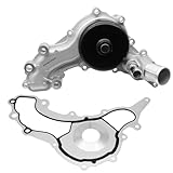 IRONTREE AW6699 Professional Water Pump Kit with Gasket Compatible with 2012-2018 Jeep Wrangler, 2018 Jeep Wrangler JK, 3.6L V6 Engine, OE Replacement # 68079412AB, 68079412AC, 68079412AD, 68079412AE