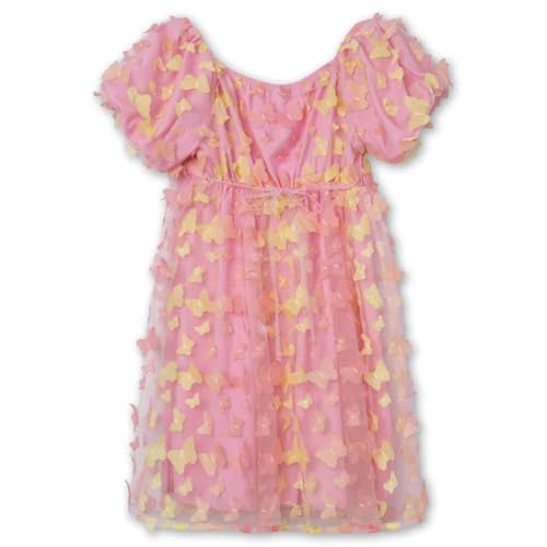 Speechless Girls' Short Sleeve Butterfly Mesh Party Dress2