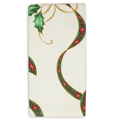 Lenox Holiday Nouveau Reversible Dinner Napkins, Set of 4