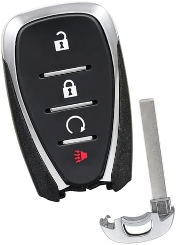 TOP-VIGOR Key Fob Replacement For Chrysler 300 & 200, Dodge Charger & Challenger - 5 Button, ID46 Chip, 433Mhz
