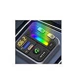 Car Bluetuth Receiver U Disk Read PD20w USB Fast Charging Digital Display Mobile Phone Adapter Fm Transmiter for Cellphones New 2025 High Reliable Electronic Component