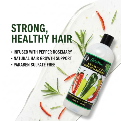 Chile Rosemary Shampoo and Conditioner, 32 Fl Oz (Pack of 12) - Image 3