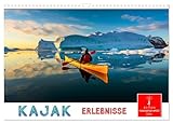 Kajak Erlebnisse (Wandkalender 2026 DIN A3 quer), CALVENDO Monatskalender: Ein Mix aus friedlichen Routen und wilden Fahrten. (CALVENDO Sport)