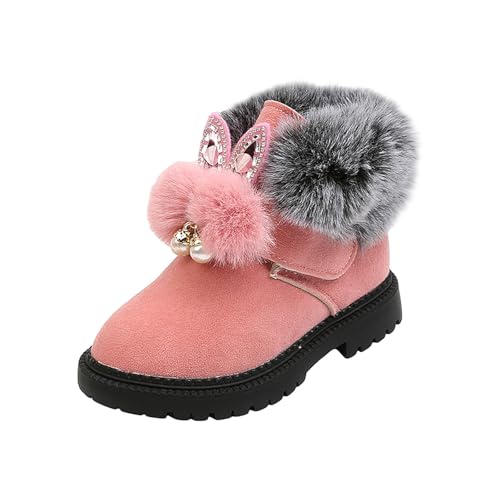 Kinder Winterschuhe Warm Gefüttert Jungen Mädchen Schneestiefel...