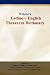 Webster's Ladino - English Thesaurus Dictionary