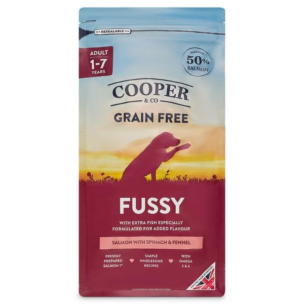Cooper & Co Fussy Salmon with Spinach and Fennel For Dogs10kg