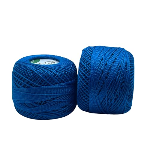 Image of Anchor Knitting Pearl Cotton Fast Colour Thread Yarn - Mercer Pearl Cotton 10gm Yarn (Thickness 1 mm) (Pack of 1 (0410)