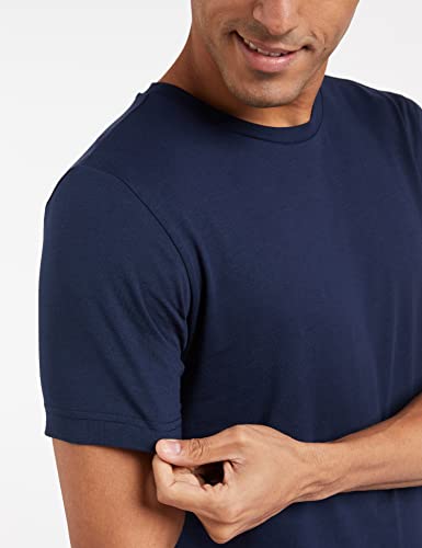 Image of Amazon Brand - Symbol Men's Solid Cotton T Shirt | Plain | Round Neck | Half Sleeve - Regular Fit | Combo Pack of 3 (Available in Plus Sizes)