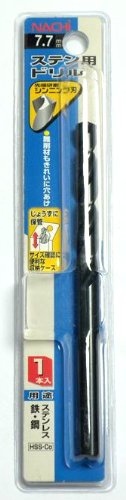 ナチ ステンレス用ドリル 1本入り 7.7ミリ