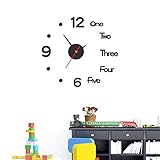 Este moderno reloj de pared para el salón cuenta con un movimiento de cuarzo silencioso que no produce un molesto tic-tac, creando un espacio tranquilo para dormir y estudiar y consiguiendo una vida tranquila y confortable.