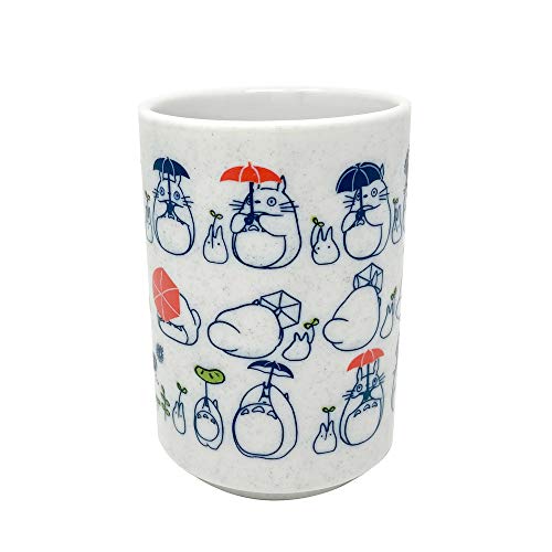 Benelic My Neighbor Totoro Dondoko Dance Large Japanese Teacup - Official Studio Ghibli Merchandise,12 Ounces #TOP1