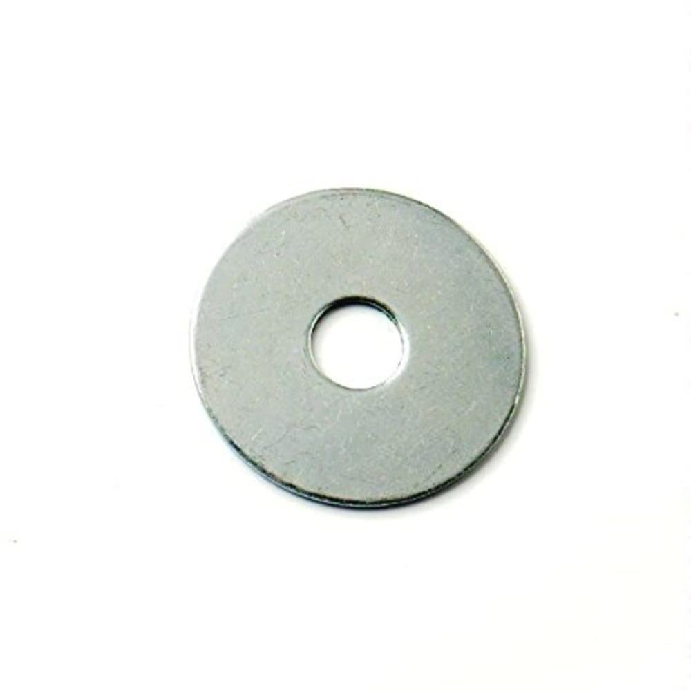 Merriway BH06098 (25 Pcs) Penny Repair Mudguard Fender Washer 25mm Diameter x 5mm Hole - Pack of 25 Pieces, Silver