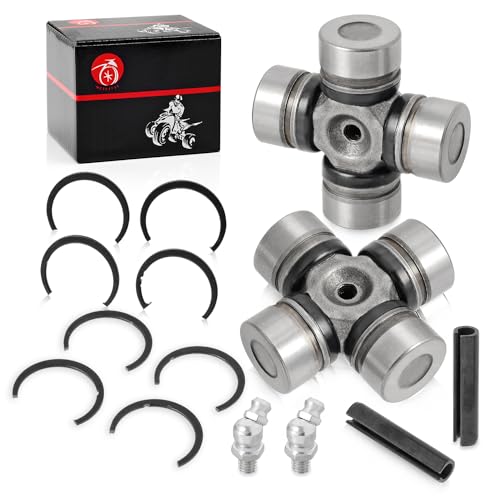 2x Front & Rear driveshaft u-joint For Polaris Ranger RZR Scrambler Sportsman 300 325 330 425 400 500 570 700 EV 800 850 900 1000 Turbo General 1000 4 XP EPS - Thumbnail 4