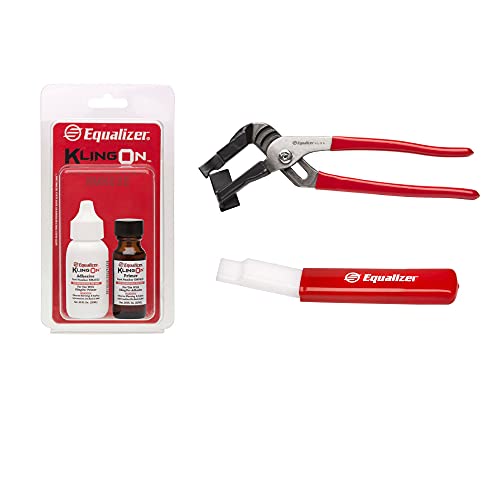 3 Piece Equalizer Rearview Mirror Adhesive Installer Tool & Kit, Spring Latch Rearview Mirror Removal Tool JMR357