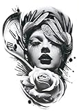 EROSPA® Tattoo-Bogen temporär - Oberarm - Frauen Männer - Wasserfest