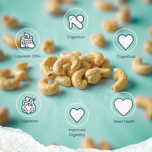 Image of Medhyata Whole Cashew /Kaju Nuts 500 GM Pack | Whole Crunchy Cashew Nuts | Premium Kaju | Rich in Protein | Rich in Fibre | Dry Fruit | Festive Snacking