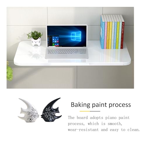 Bureau mural gain de place et table pliante murale domestique - 6