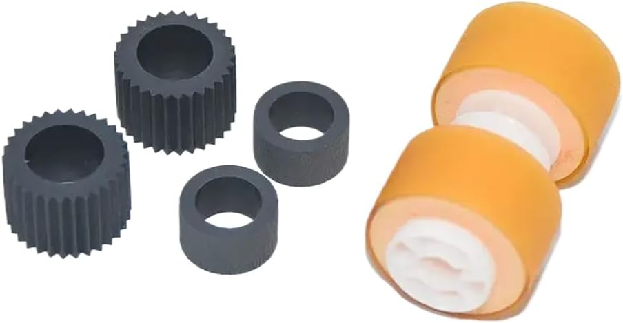 2SET Paper Pickup Roller Kit Compatible with Printer Models IR 7105 7095 7086 105 9070 8500 8070 7200 5055 5065 5075 5050 5570 6570 5000 for Part Number 8K1927225B 1G724-97012