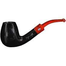 Chacom Stadlerweine Diablo 851 Bent Egg Pipe طول 145 مم ارتفاع الرأس 55 مم ثقب الرأس 20 مم 9 مم