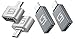 USB Adapters [4 pack] | USB Type C to USB 3.0 (Space Gray) and Micro USB to USB 3.0 (Silver) | For MacBook Pro, Dell, ASUS, Chromebook, Galaxy S9 S9+ Note 9, Google Pixel 2XL, Ledger S/KeepKey/Trezor