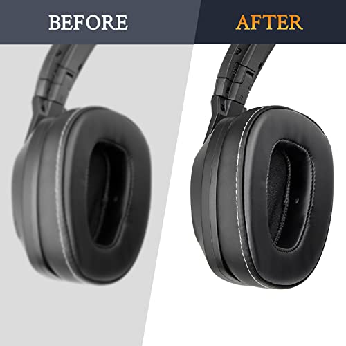 SOULWIT wymienne poduszki nausznik do Skullcandy Crusher Wired (Crusher Gen 1.0)Over-Ear Słuchawki(Nie dopasuj Crusher 2.0/360/ANC/EVO/Wireless, Hesh),z pianką z izolacją hałasu