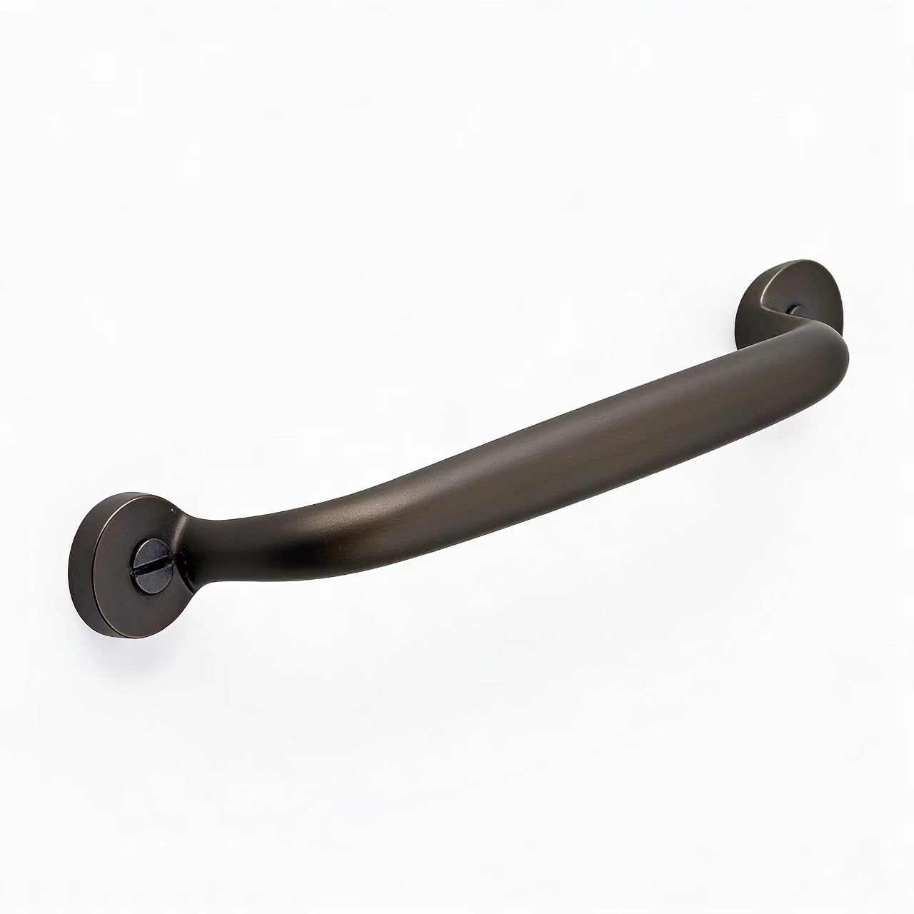khtumeware Luxury 5-Pack 100% Solid Brass Cabinet Pulls, 5" Center-to-Hole Pulls in Oil Rubbed Bronze Finish for Drawers & Doors