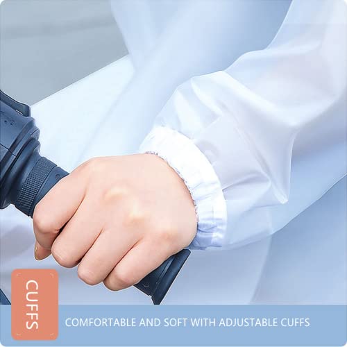 PGAKLTG Rain Coats for Adults Reusable - 2 Pack EVA Rain Ponchos Rain Jackets Raincoats for Men Women Plastic Rain Gear (Pink)