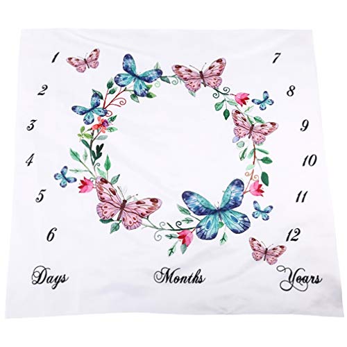 Healifty Baby Monthly Milestone crescere coperta