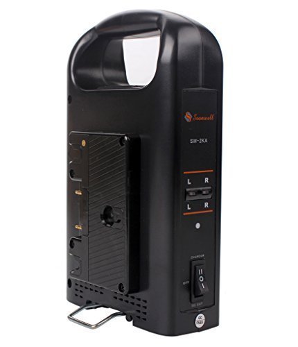 Up To 40% OFF SOONWELL 2 Channel Charger A Mount Gold Mount Power Supply Li-ion Battery Pack Charging Video Camera Battery Charger