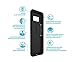 Speck Products Presidio Grip Cell Phone Case for Samsung Galaxy S8 - Graphite Grey/Charcoal Grey