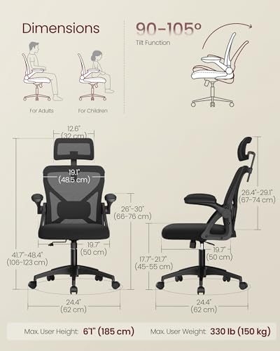Luxury Leather Office Chair Ergonomic