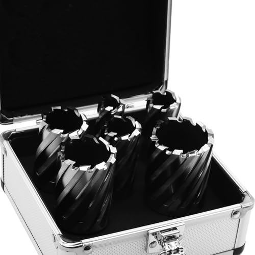 Yunnergo NE-579032-842790-ER Hss Annular Cutter Set 13Pcs 7/16 Inch To 1-1/16 Inch Cutting Diameter thumb #7